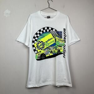 Vintage Manheim Auctions Racing T-Shirt 90s